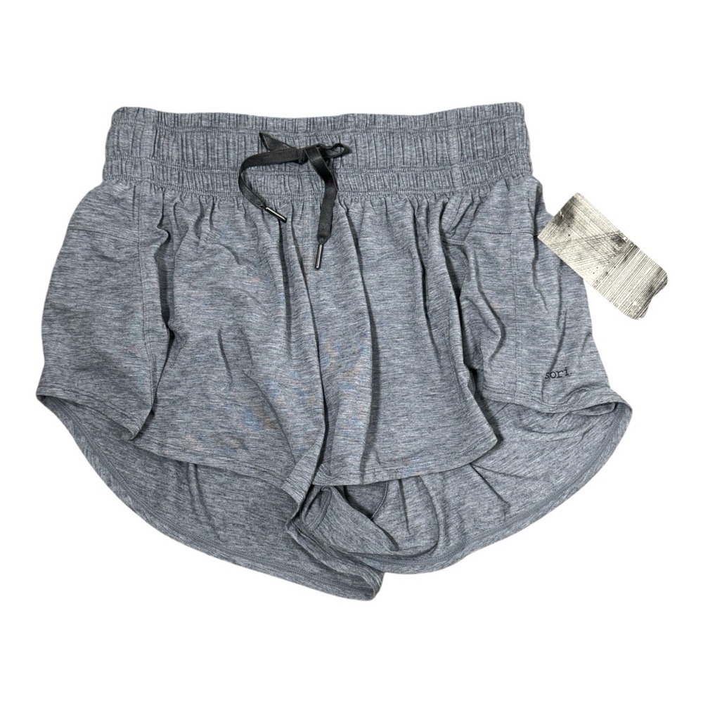 Stori Heather Gray Athletic Shorts